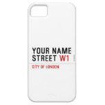 Your Name Street  iPhone 5 Cases
