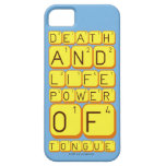Death
 And
 Life
 power
 Of
 tongue  iPhone 5 Cases