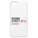 RISDON STREET  iPhone 5 Cases
