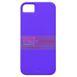 Ruchi Street  iPhone 5 Cases