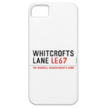 whitcrofts  lane  iPhone 5 Cases
