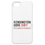 KENSINGTON GORE  iPhone 5 Cases
