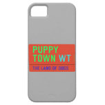 Puppy town  iPhone 5 Cases