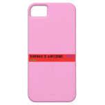 Hannah is awesome   iPhone 5 Cases