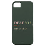 deaf  iPhone 5 Cases