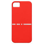Think like a scientist  iPhone 5 Cases