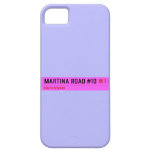 Martina Road #10  iPhone 5 Cases