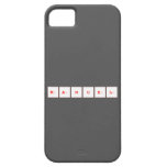 manuel  iPhone 5 Cases