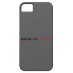 Dhruvin lives   iPhone 5 Cases