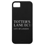 totter's  lane  iPhone 5 Cases