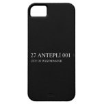 27 ANTEPLİ 001  iPhone 5 Cases