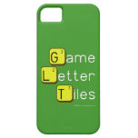 Game Letter Tiles  iPhone 5 Cases