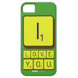 I
 LOVE
 YOU  iPhone 5 Cases
