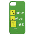 Game
 Letter
 Tiles  iPhone 5 Cases