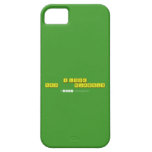 I LOVE YOU           NJABULO  iPhone 5 Cases