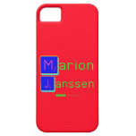 Marion
 Janssen  iPhone 5 Cases
