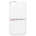 Pat and fitzroy Ave sw  iPhone 5 Cases