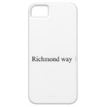 Richmond way  iPhone 5 Cases