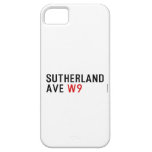 Sutherland ave  iPhone 5 Cases
