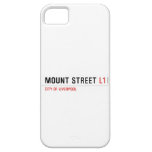 Mount Street  iPhone 5 Cases