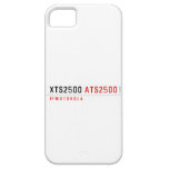 XTS2500  iPhone 5 Cases