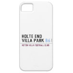 HOLTE END VILLA PARK  iPhone 5 Cases
