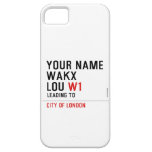 Your Name WAKX LOU  iPhone 5 Cases