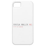 Kayla malik  iPhone 5 Cases