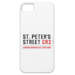 St. peter's Street  iPhone 5 Cases