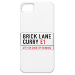 Brick Lane Curry  iPhone 5 Cases