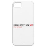 london streetsign  iPhone 5 Cases