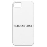 Richmond close  iPhone 5 Cases