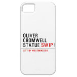 oliver cromwell statue  iPhone 5 Cases