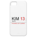 KIM  iPhone 5 Cases