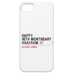 Happy 10th Monthsary Khaeram  iPhone 5 Cases