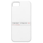 vincent vitaliss  iPhone 5 Cases