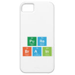 
 pure
 brain  iPhone 5 Cases