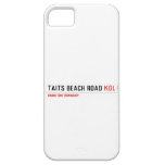 Taits Beach Road  iPhone 5 Cases