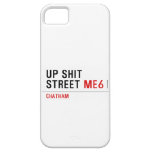 Up Shit Street  iPhone 5 Cases