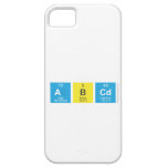 ABCD  iPhone 5 Cases