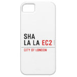 sha la la  iPhone 5 Cases