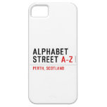 Alphabet  Street  iPhone 5 Cases