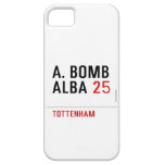 A. BOMB ALBA  iPhone 5 Cases