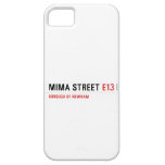 MIMA STREET  iPhone 5 Cases
