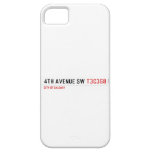 4th Avenue SW  iPhone 5 Cases