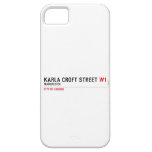 Karla Croft Street  iPhone 5 Cases