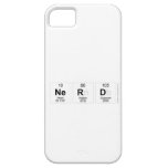 nerd  iPhone 5 Cases