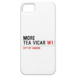 MORE TEA VICAR  iPhone 5 Cases