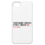 Your Name Arshad  Street Indian  iPhone 5 Cases