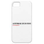 Aldermans green road  iPhone 5 Cases
